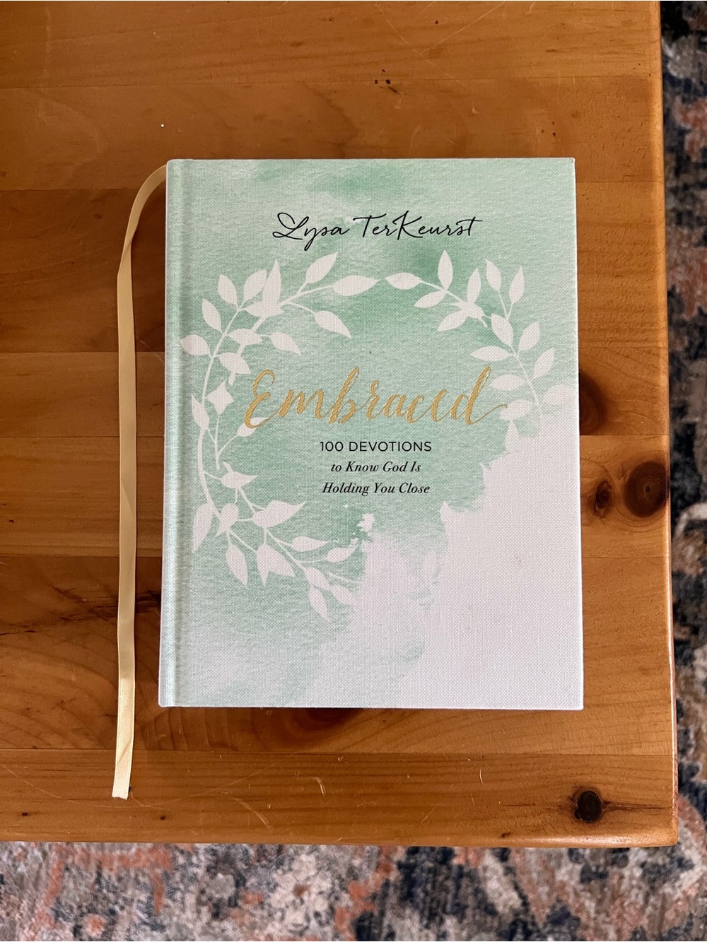 Embraced Devotional Journal - Mint/White